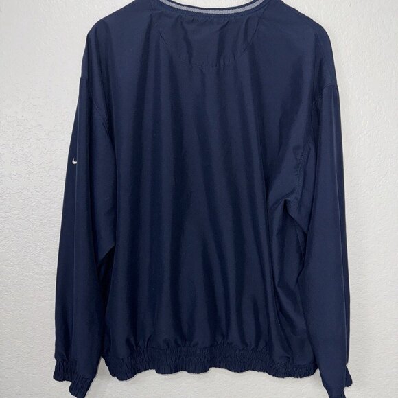 Nike Golf Pullover Mens XL Soft windbreaker Polyester v-neck Tennis Preppy - Picture 4 of 12